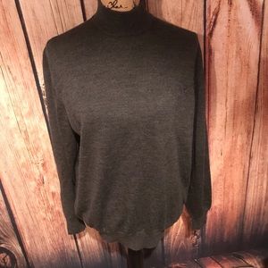 fifth avenue grey turtleneck sweater